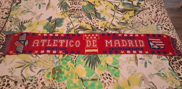 Bufanda Atlético de Madrid Años 90