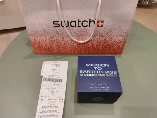 Reloj Swatch moonshine gold popcorn