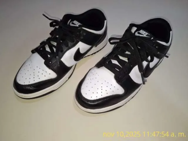 Nike Dunk Low Blancas y Negras