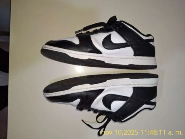 Nike Dunk Low Blancas y Negras