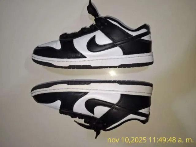 Nike Dunk Low Blancas y Negras