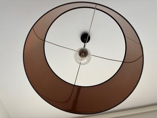 Lámpara colgante pantalla cobre 50cm