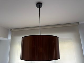 Lámpara colgante pantalla cobre 50cm