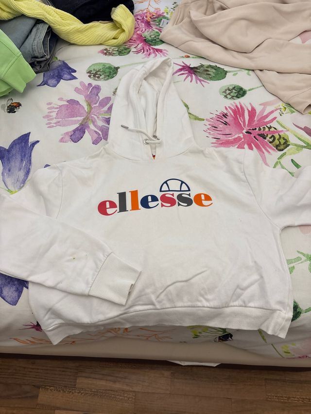 Sudadera Ellesse Blanca Multicolor
