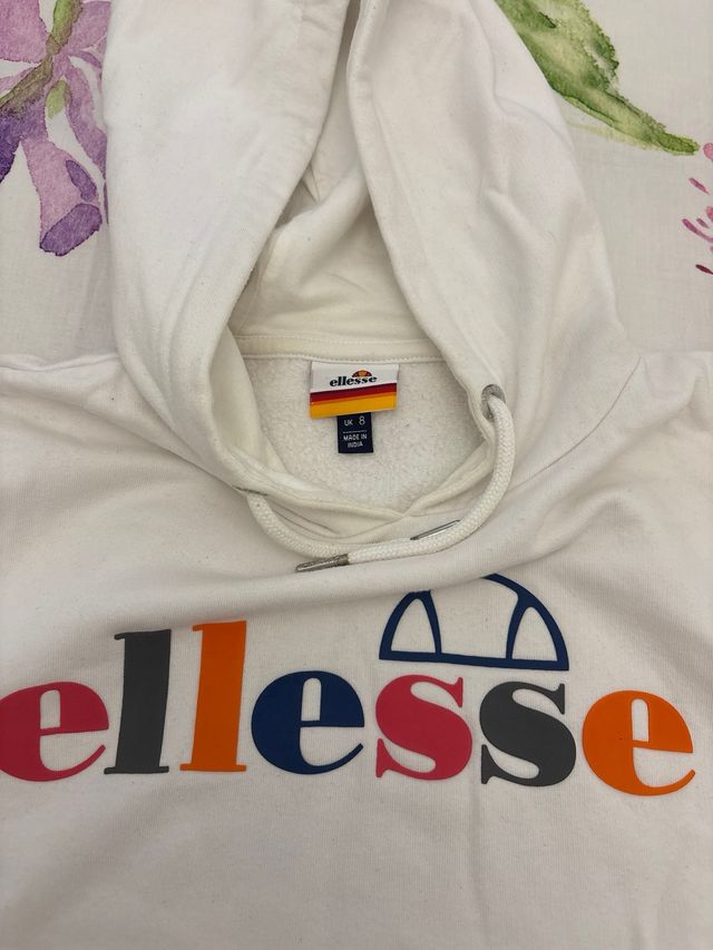 Sudadera Ellesse Blanca Multicolor