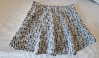 Falda Zara Tweed Talla L