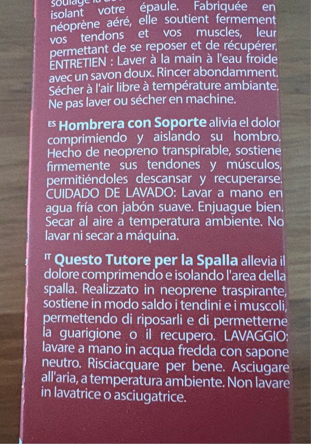 Estabilizaor Soporte de Hombro Astorn