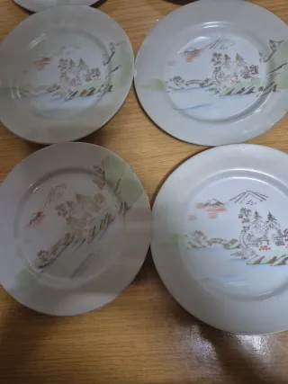 Juego de café porcelana vintage