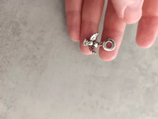 Charm Hedwig Pandora Plata