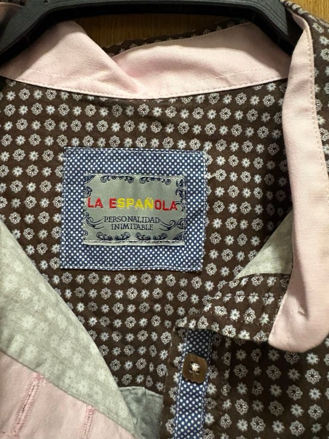 Camisa La Española Marrón Talla L