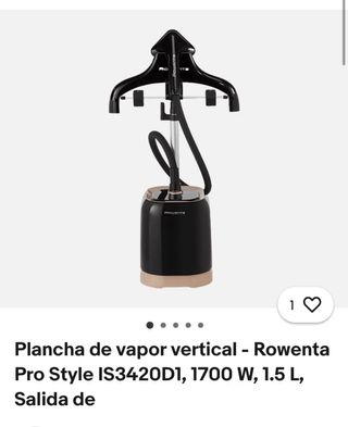 Plancha de vapor vertical Rowenta