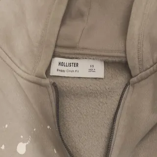 Sudadera Hollister cropped