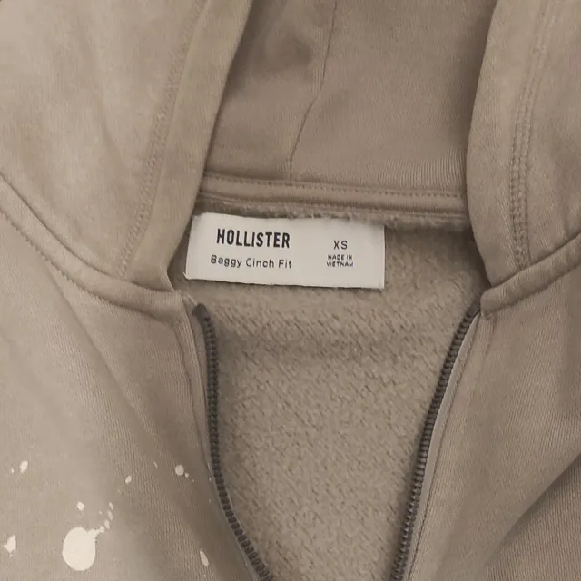 Sudadera Hollister cropped