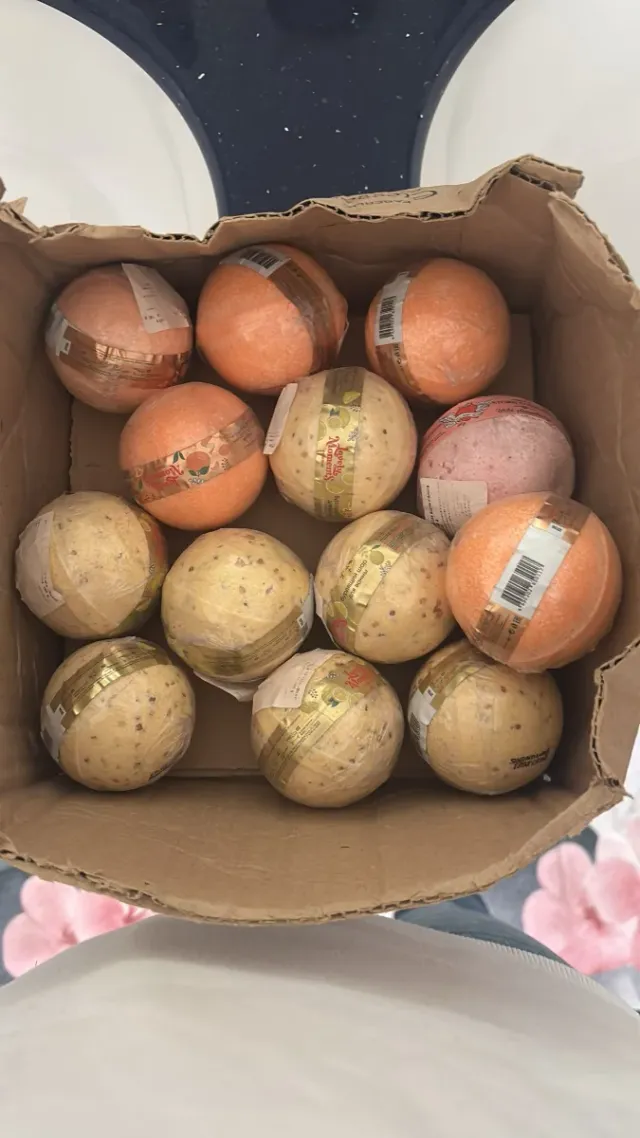 Bolas de baño artesanales (13 unidades)