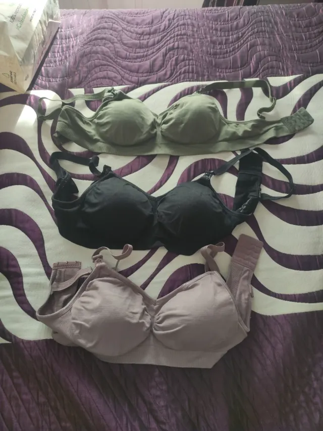 Lote 5 Sujetadores Lactancia L-M