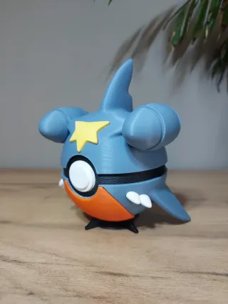 Pokémon Garchomp Ball - Nintendo Cartridge Holder