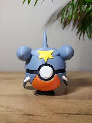 Pokémon Garchomp Ball - Nintendo Cartridge Holder