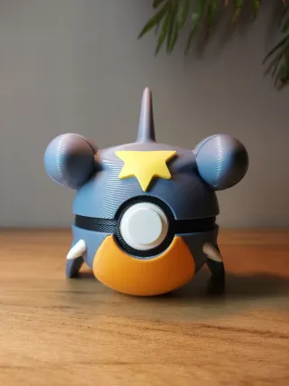 Pokémon Garchomp Ball - Nintendo Cartridge Holder