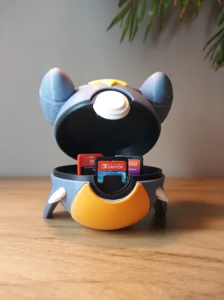 Pokémon Garchomp Ball - Nintendo Cartridge Holder