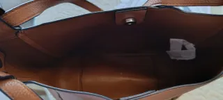 Bolso Zara Gran Tamaño Marrón Nuevo