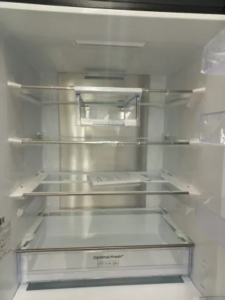 NEVERA SAMSUNG NUEVA CON TARA COLOR INOX OSCURO