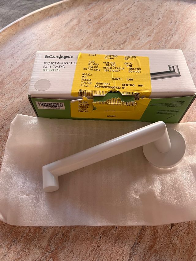 Portarrollos Keros El Corte Inglés blanco