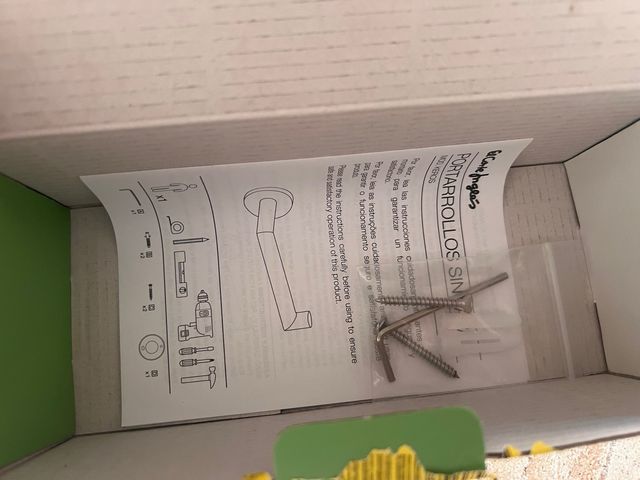 Portarrollos Keros El Corte Inglés blanco