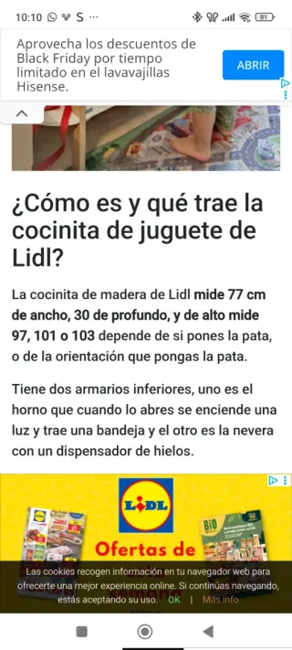 Cocinita Lidl