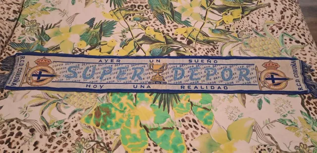 Bufanda R.C.D. Coruña Super Dépor Años 90