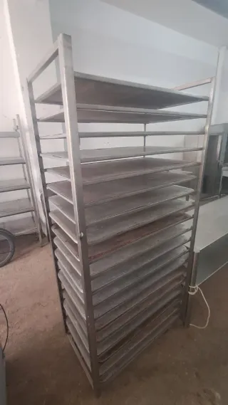 Carro  de acero inoxidable