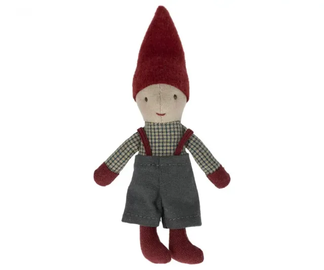 Duende Elf Navidad en caja de cerillas