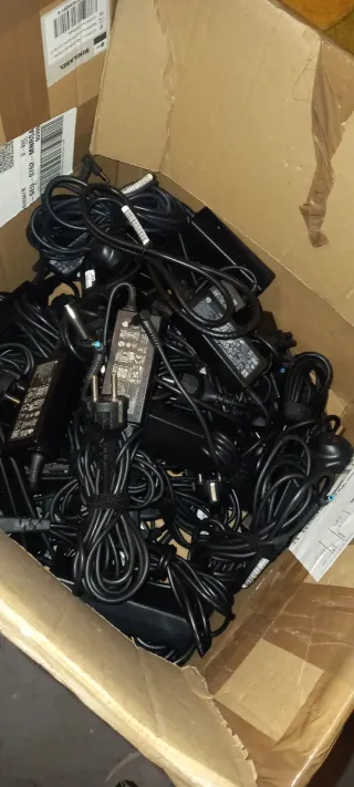 Lote Cargadores HP Punta Azul