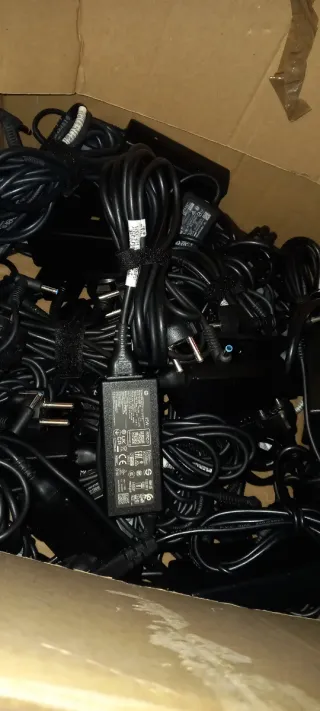 Lote Cargadores HP Punta Azul