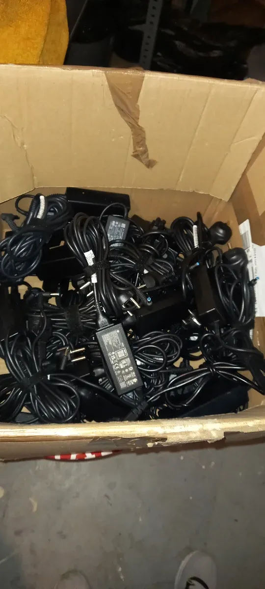 Lote Cargadores HP Punta Azul