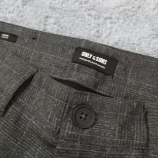 Pantalone chino uomo quadri tg 44