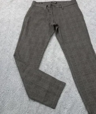 Pantalone chino uomo quadri tg 44