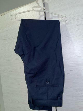 Pantalón de traje azul marino