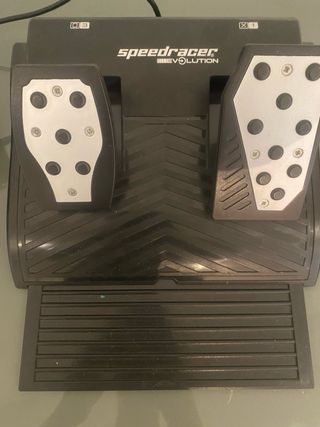 Volante y Pedales Speed Racer PS3/PC