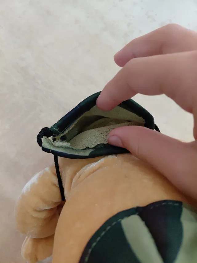 Oso de peluche con gorra