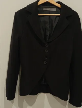 Chaqueta Zara Negra Mujer