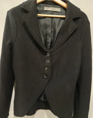 Chaqueta Zara Negra Mujer