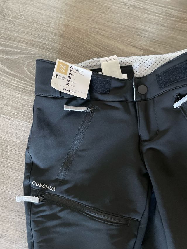 Pantalón montaña niño T. 7-8 Quechua