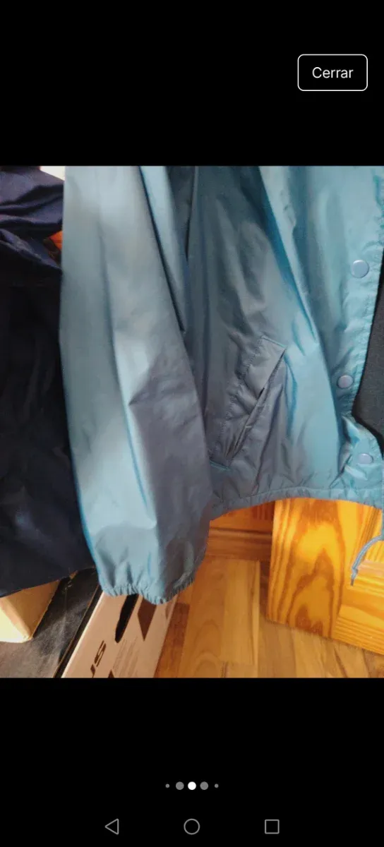 Chaqueta cortavientos Obey azul