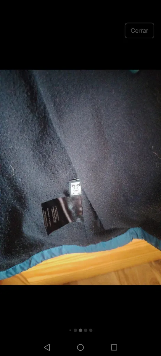 Chaqueta cortavientos Obey azul