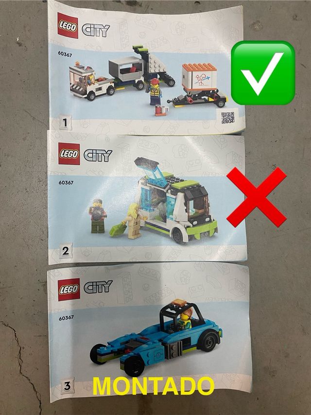 Lego City Avión 60367