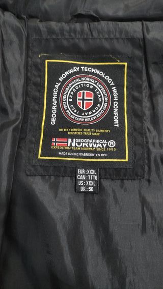 CHAQUETA ANORAK GEOGRAPHICAL NORWAY NEGRA
