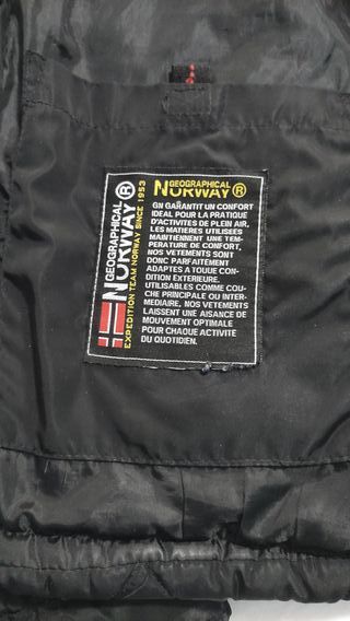 CHAQUETA ANORAK GEOGRAPHICAL NORWAY NEGRA