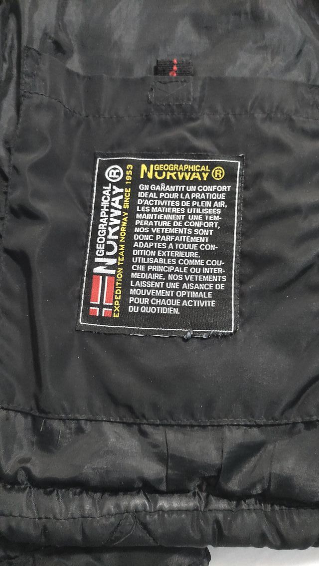 CHAQUETA ANORAK GEOGRAPHICAL NORWAY NEGRA