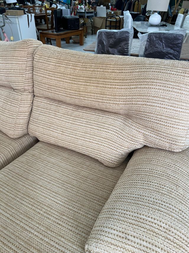 Sofá chaiselongue 3 plazas asientos deslizantes