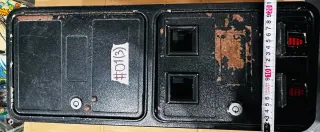 Puerta recreativa arcade